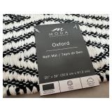 New Bath Rug, Shower Curtain, Curtain Hooks