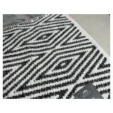 New Bath Rug, Shower Curtain, Curtain Hooks