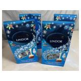 4 New Bags of Lindt Lindor Milk with White Chocolate Truffles