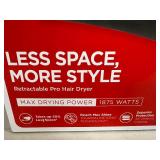 New Revlon Retractable Cord Hair Dryer