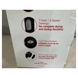 New Revlon Retractable Cord Hair Dryer