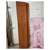 Take What You Want Pink Foam Insulation, Reflectix Insulation, Wood Closet Doors