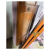 Take What You Want Pink Foam Insulation, Reflectix Insulation, Wood Closet Doors