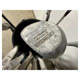 Wilson Golf Bag With Assorted Golf Clubs