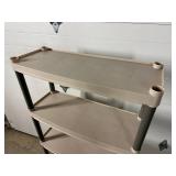 5 Tier Plano Plastic Utility Shelf