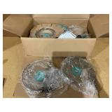 15PCS GreenLife Soft Grip Healthy Ceramic Nonstick, Cookware Pots and Pans Set