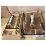 LOT OF 2 2PCS The Pioneer Woman Painted Meadows 26-Inch x 14-Inch Ceramic Rolling Pin with Holder