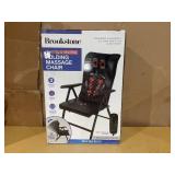 Brookstone Shiatsu and Dual Heating Folding Massage Chair