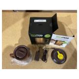 ionMug & Charging Coaster, 12oz. Stainless Steel Self Heating Coffee Mug with Lid