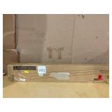 Axeman Floating Shelves, Deep Rustic Solid Wood Wall Shelves for Storage, Wall Mounted Display Shelving