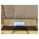 Axeman Floating Shelves, Deep Rustic Solid Wood Wall Shelves for Storage