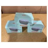 LOT OF 3 Onn. Small Rugged Speaker with Bluetooth Wireless Technology