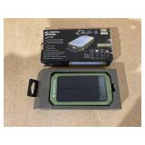 Swiss Tech 20000 mAh Wireless Power Bank with Flashlight and Charging Pad, IP54 Weatherproof