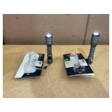 LOT OF 2 NEBO Davinci 800 Lumen LED Gray Rechargeable Handheld Flashlight