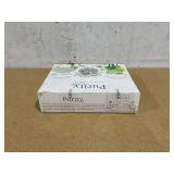 4PCS Queen Size Purity Home 100% Organic Cotton Queen Ivory Percale Bedsheet set, 300 Thread Count Breathable, Super Soft, & Cozy