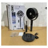 Dreo Pedestal Fans for Home, 8 Speeds, 3 Modes, 120°+120° Oscillating Quiet Fan for Bedroom