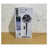 Dreo Pedestal Fans for Home, 8 Speeds, 3 Modes, 120°+120° Oscillating Quiet Fan for Bedroom