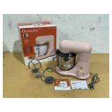 Beautiful 5.3 Qt Stand Mixer, Rose with Flat Beater, Dough Hook, Balloon Whisk