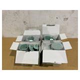 LOT OF 4 Cook with Color Cheese Grater Rotary  Easy-to-Use Food Shredder for Cheese