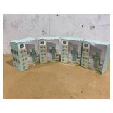 LOT OF 4 Cook with Color Cheese Grater Rotary  Easy-to-Use Food Shredder for Cheese