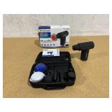 Brookstone Cordless Hot and Cold Percussion Deep Tissue Massager Gun