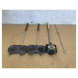 LOT OF 4 Fire Pit Accessories