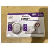 Kidde 10-Year Battery Smoke Detector & AA Battery Carbon Monoxide Detector