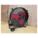 Hyper Tough 24" 2-Speed Metal High Velocity Tiltable Drum Fan
