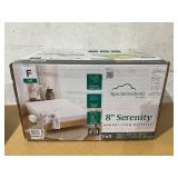 Full Size Zinus Spa Sensations Serenity 8" Memory Foam Mattress