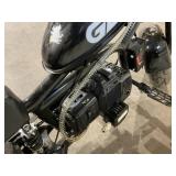 Gas Mini Chopper Bike, DB003 Model 49.4 CC 2-Stroke Dirt Bike with Rear Shock Absorber