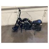 Gas Mini Chopper Bike, DB003 Model 49.4 CC 2-Stroke Dirt Bike with Rear Shock Absorber