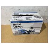 4PCS Mobil Delvac 1300 Super Heavy Duty Premium Synthetic Blend Diesel Engine Oil 15W-40, 1 Gallon
