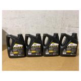 4PCS Mobil Delvac 1300 Super Heavy Duty Premium Synthetic Blend Diesel Engine Oil 15W-40, 1 Gallon