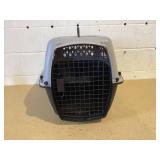 Vibrant Life Pet Kennel Small/Medium 26" Dog Crate, Plastic Travel Pet Carrier for Pets 15-25 lb