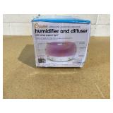 LOT OF 2 Crane Small Ultrasonic Diffuser and Air Humidifiers for Bedroom and Office, 0.2 Gallon Cool Mist Humidifier for Personal Use