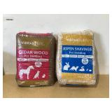 LOT OF 2 Vibrant Life Cedar Wood & Aspen Shavings Pet Bedding