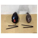 Primos Hunting Turkey Decoy Lil Gobbstopper Jake/Hen Combo, Molded Rubber