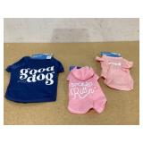 LOT OF 3 Vibrant Life Pet Apparel