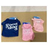 LOT OF 3 Vibrant Life Pet Apparel