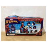 6V Spiderman Motorcycle, Battery Ride on Toy, for Kids, Ages 3+