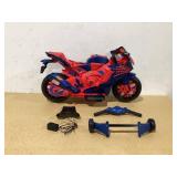 6V Spiderman Motorcycle, Battery Ride on Toy, for Kids, Ages 3+
