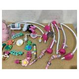 Disney Baby MINNIE MOUSE Forever Besties Infant Activity Center Jumper, Pink