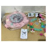 Disney Baby MINNIE MOUSE Forever Besties Infant Activity Center Jumper, Pink