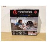 Monbebe 5-Mode Baby Swing with Bluetooth, Castle Point