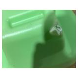 Little Tikes Outdoor Portable Kids Picnic Table with Umbrella, Blue/Green