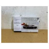 Mainstays Double Burner, 1800 W, Black Electric Cooktop