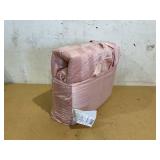 10PCS Full Size Mainstays Blush Pink Bed in a Bag Comforter Set with Sheets