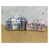 LOT OF 2 Miscellaenous Comforter Sets Full and Queen