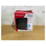 Frigidaire, Retro 10L, 15-Can Mini Personal Fridge Cooler, EFMIS183, Black Stainless Steel