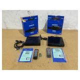 LOT OF 2 Onn. HDMI DVD Player